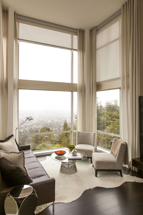 Window Covering Solutions: Motorized Shades for Oversized Windows That